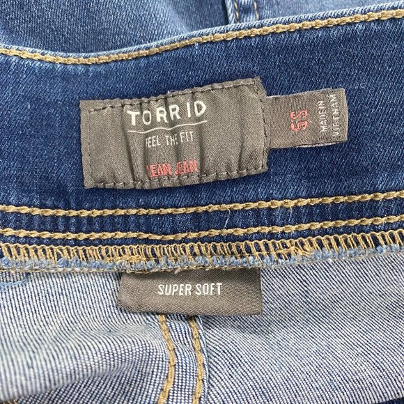Torrid Feel the Fit Lean Jean Super Soft Jeans, Size 5S #307 - Picture 6 of 9
